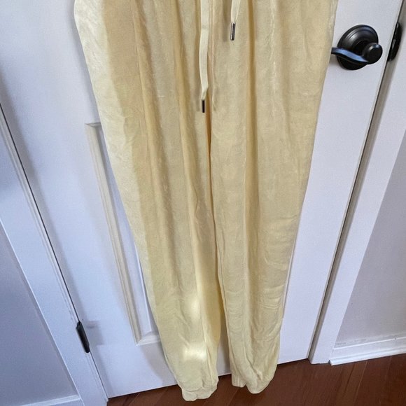 New Generation Love Yellow Velour Emery Jumpsuit Size XL Extra Large - Picture 10 of 12